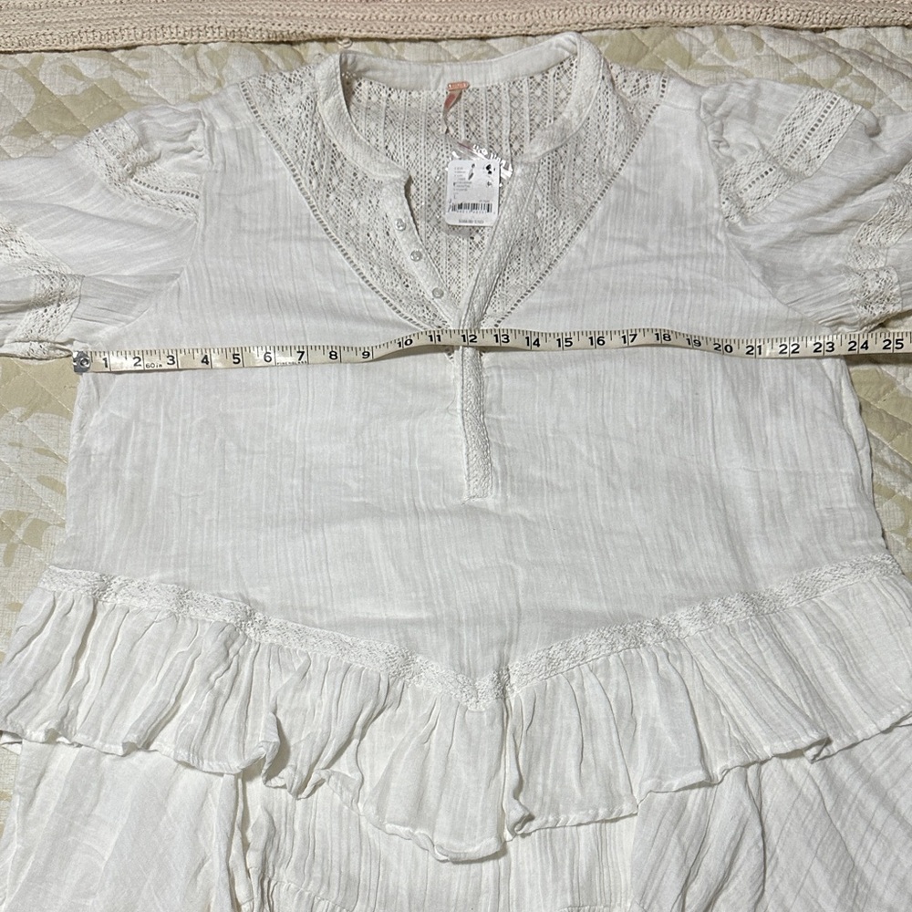 Free People Ruffle Mini Dress - Picture 6 of 6